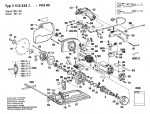 Bosch 0 603 234 203  Circular Hand Saw 220 V / Eu Spare Parts